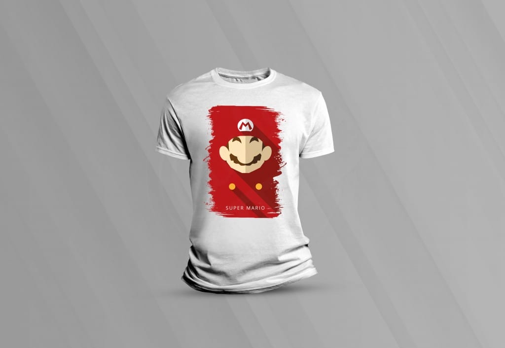ARTE PARA CAMISETAS MARIO (1-1579
