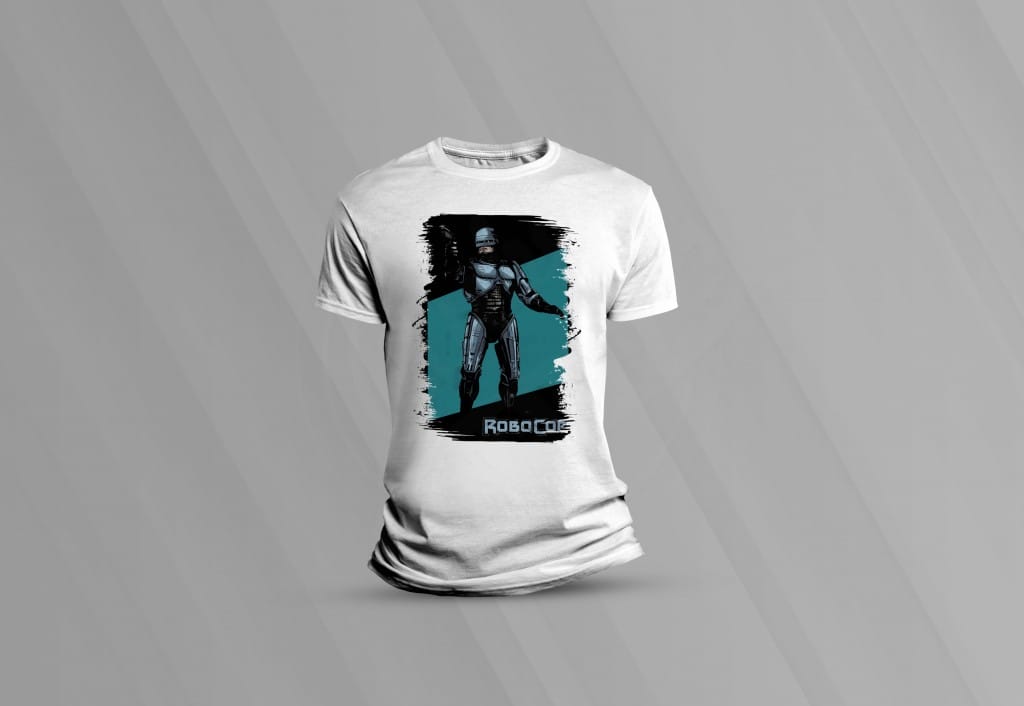 ARTE PARA CAMISETAS ROBOCOP-1622