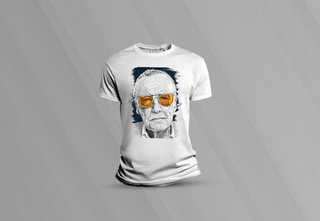 ARTE PARA CAMISETAS STAN LEE-1633