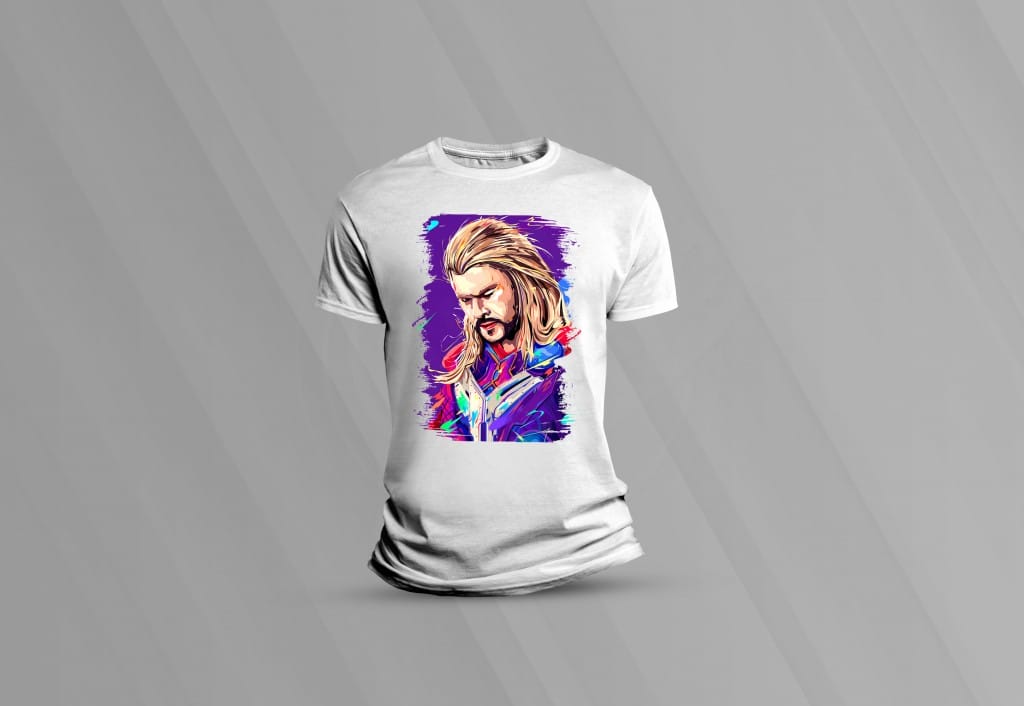 ARTE PARA CAMISETAS THOR 4-1654