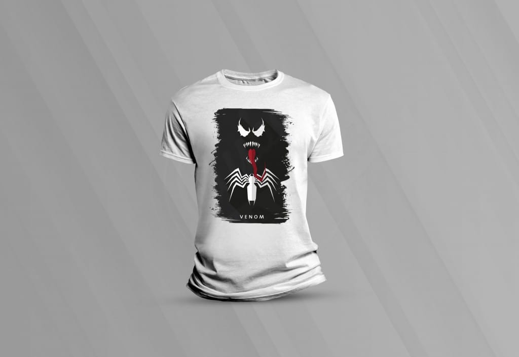 ARTE PARA CAMISETAS VENON 3-1666