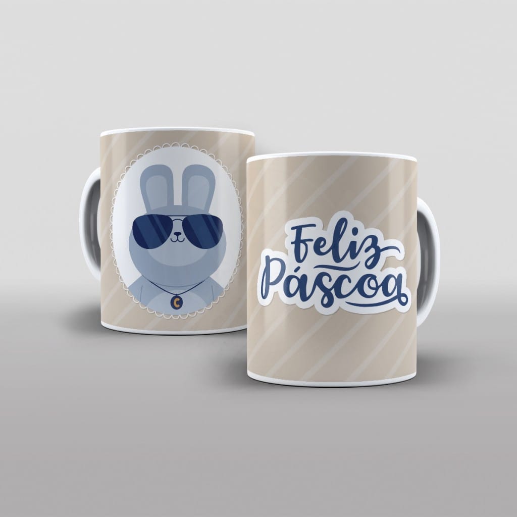 ARTE PARA CANECAS FELIZ PÁSCOA 2-1701
