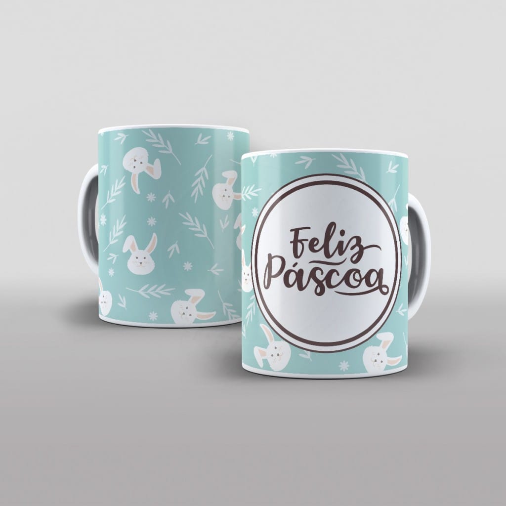 ARTE PARA CANECAS FELIZ PÁSCOA 04 - 26-1722