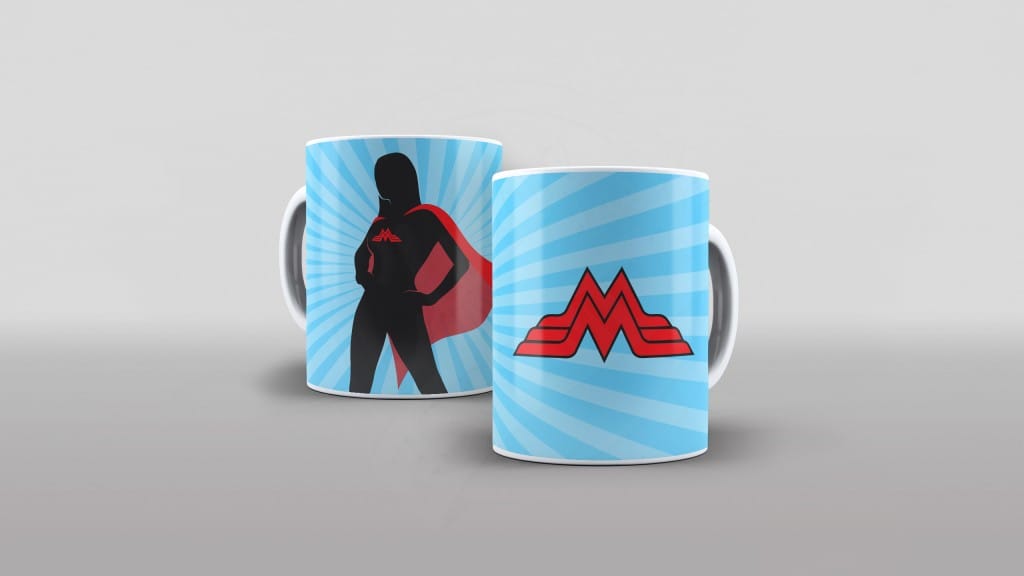 ARTE PARA CANECAS SUPER MÃE 01 - DIA DAS MÃES-1811