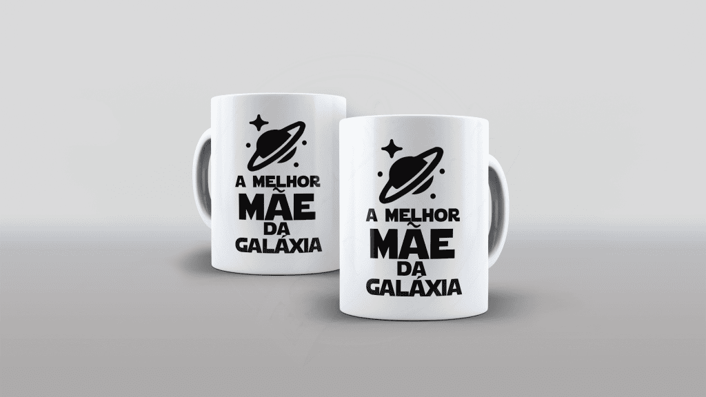 ARTE PARA CANECAS - A MELHOR MÃE DA GALÁXIA-1818