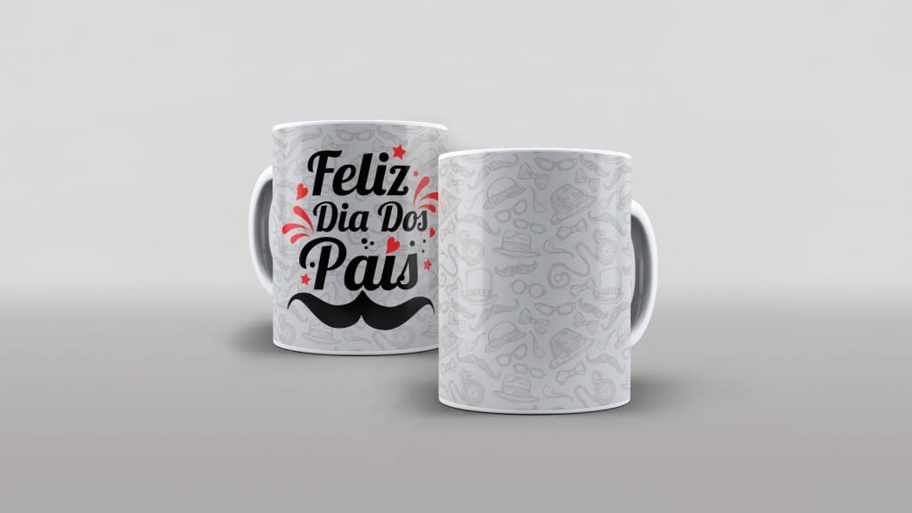 ARTE PARA CANECAS DIA DOS PAIS-1879