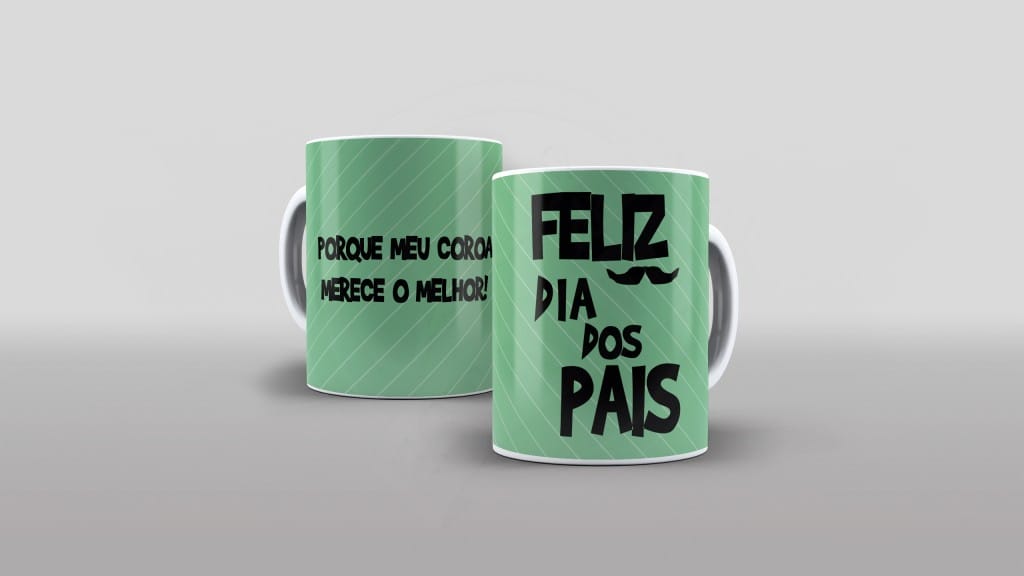 ARTE PARA CANECAS - DIA DOS PAIS - MEU COROA MERECE O MELHOR-1900