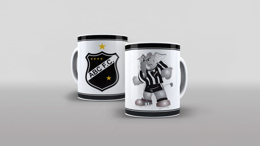 ARTE MASCOTE ABC F C - ESTAMPA PARA CANECA-1937