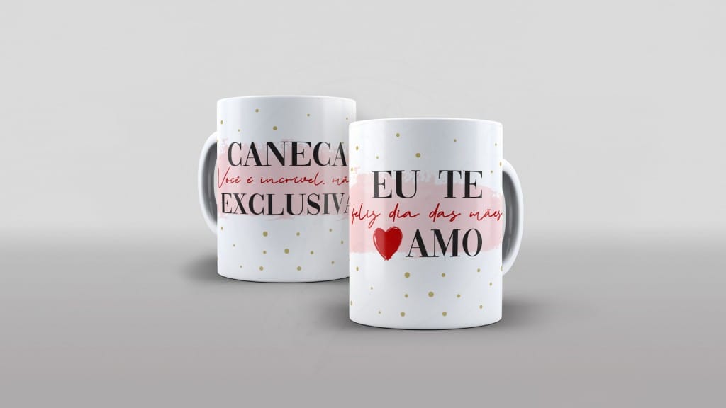 ARTE VOCÊ É INCRÍVEL MÃE ESTAMPA PARA CANECA-1952