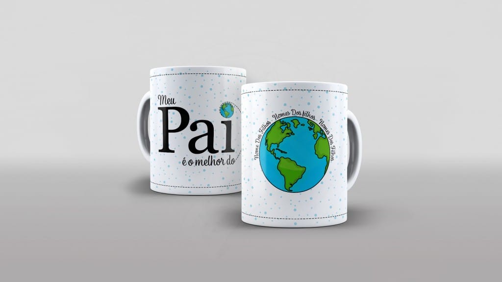 ARTE PARA CANECAS - MEU PAI É O MELHOR DO MUNDO-1971