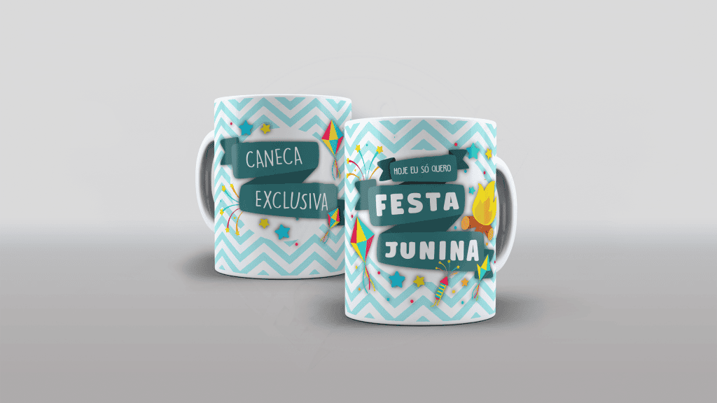 ARTE PARA CANECAS - HOJE EU SÓ QUERO FESTA JUNINA-1999