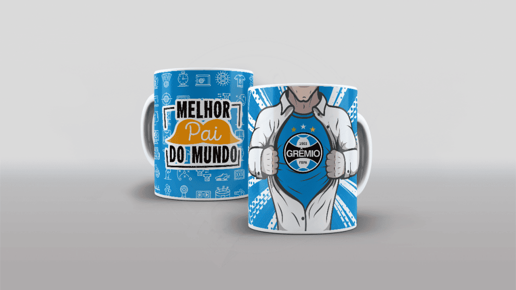 ARTE PARA CANECAS - PAI - GRÊMIO-2014