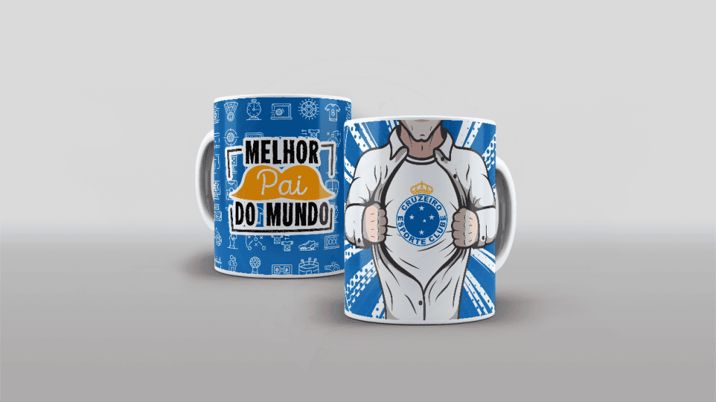 ARTE PARA CANECAS - PAI - CRUZEIRO-2020