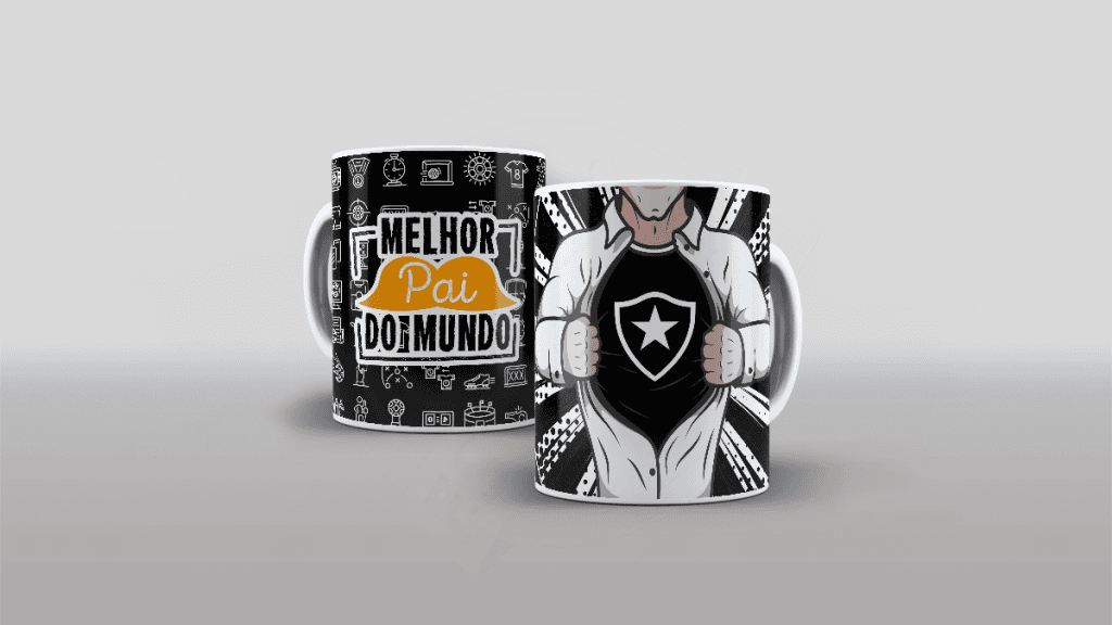 ARTE PARA CANECAS - PAI - BOTAFOGO-2025