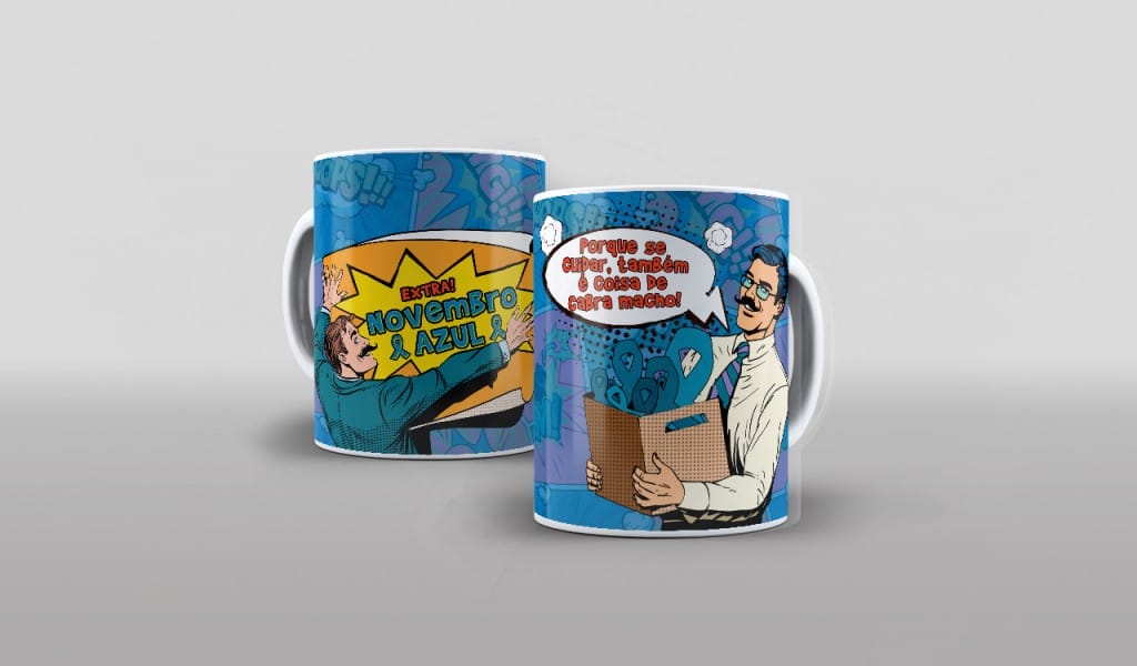 ARTE PARA CANECAS - NOVEMBRO AZUL 008-2044