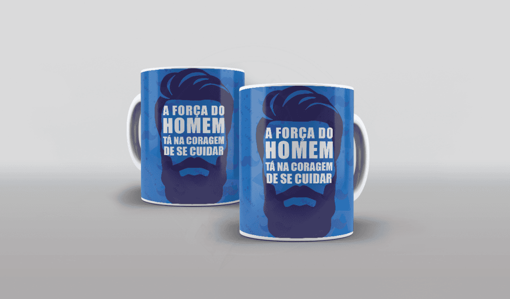 ARTE PARA CANECAS - NOVEMBRO AZUL 009-2045