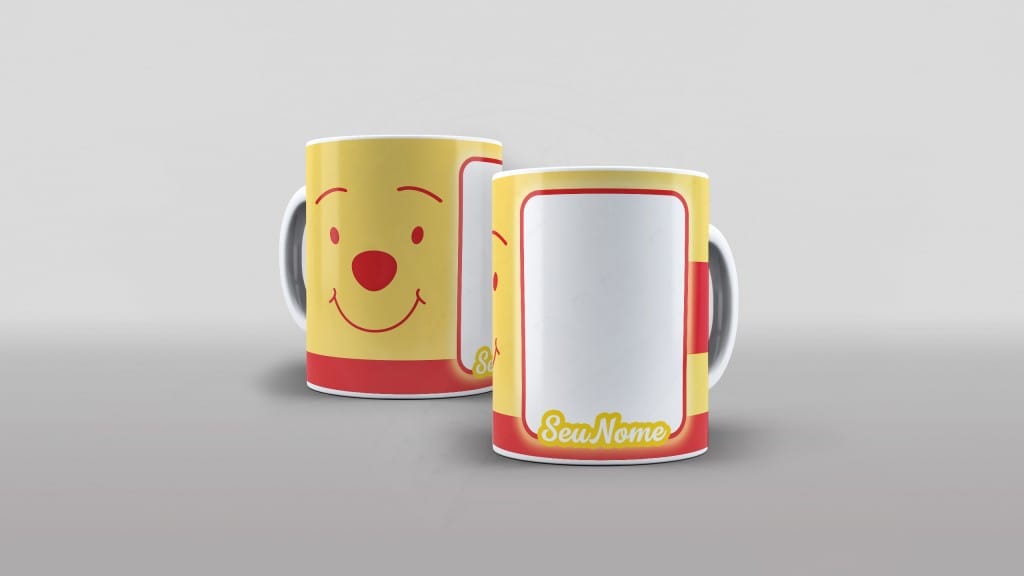 ARTE PARA CANECAS - URSINHO POOH 1-2081
