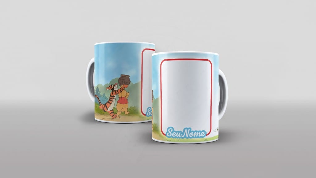 ARTE PARA CANECAS - URSINHO POOH 2-2082