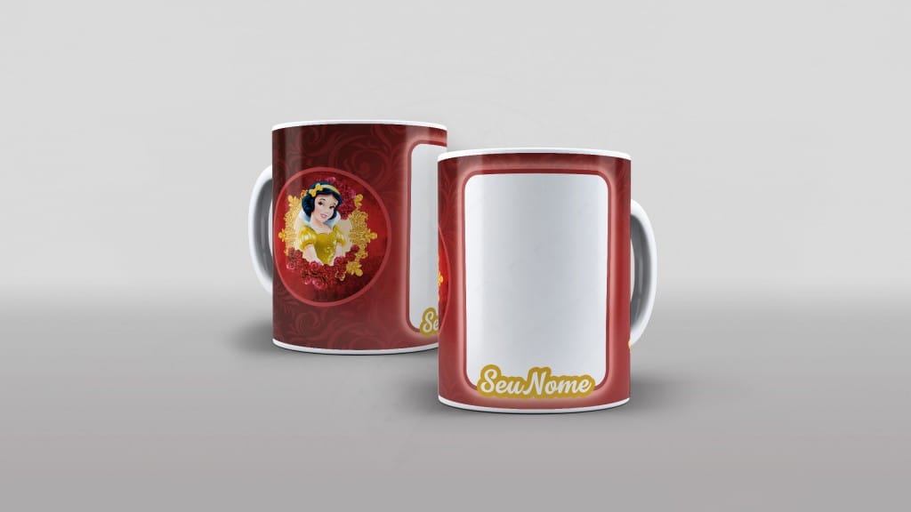 ARTE PARA CANECAS - BRANCA DE NEVE 003-2100