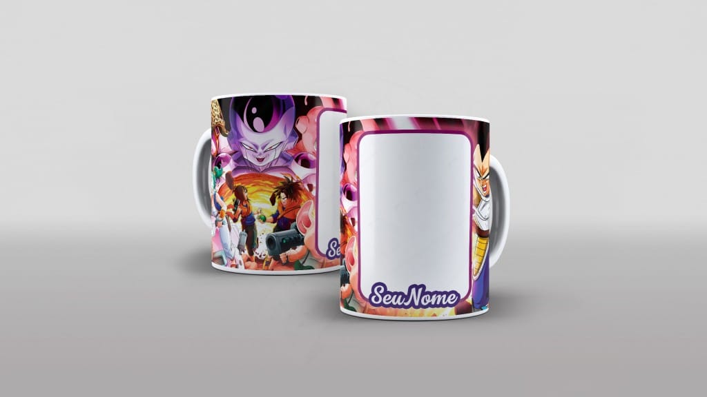 ARTE PARA CANECAS - DRAGONBALL 002-2145