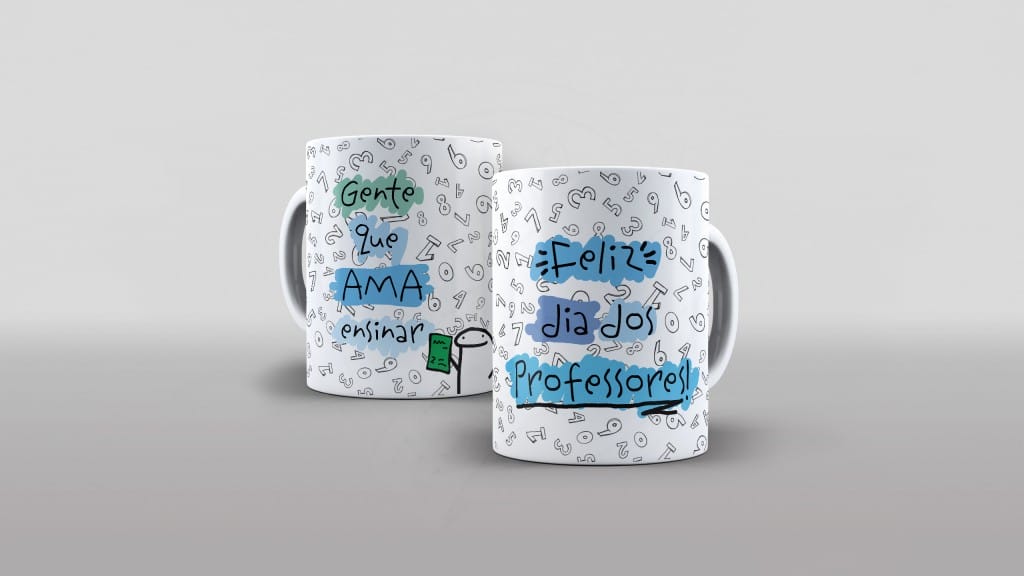 ARTE PARA CANECAS - GENTE QUE AMA ENSINAR-2187