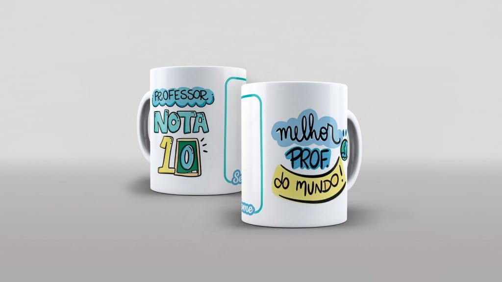 ARTE PARA CANECAS - PROFESSOR NOTA 10-2198
