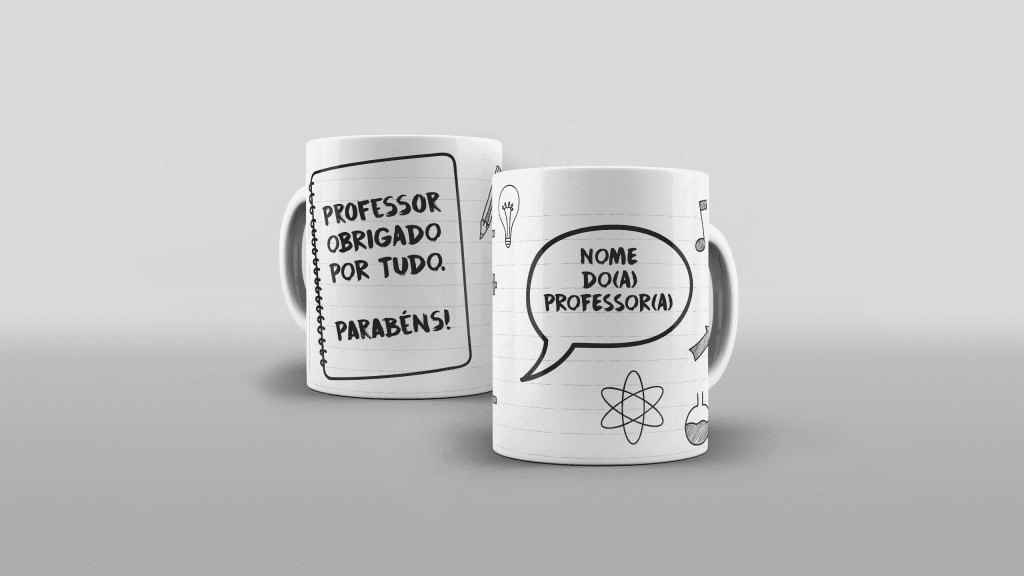 ARTE PARA CANECAS - DIA DOS PROFESSORES - DIVERSAS 001-2208