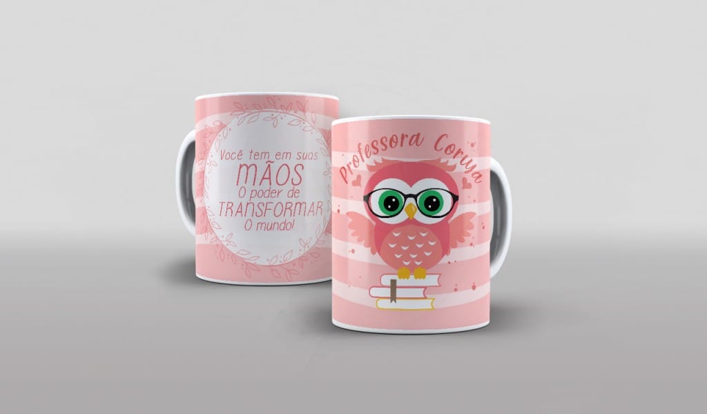 ARTE PARA CANECAS - PROFESSORA CORUJA-2264