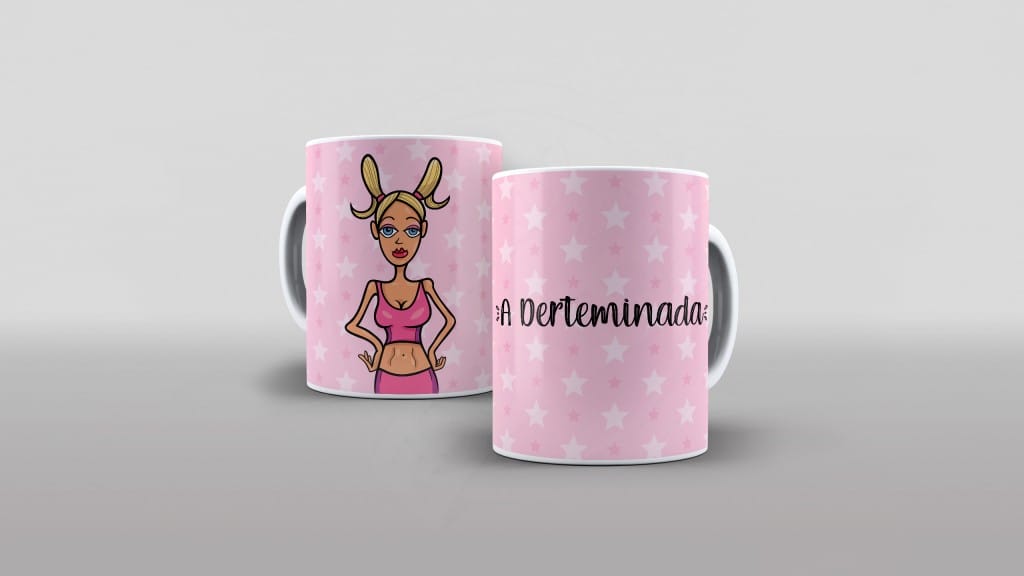 ARTE PARA CANECAS - A DETERMINADA-2268