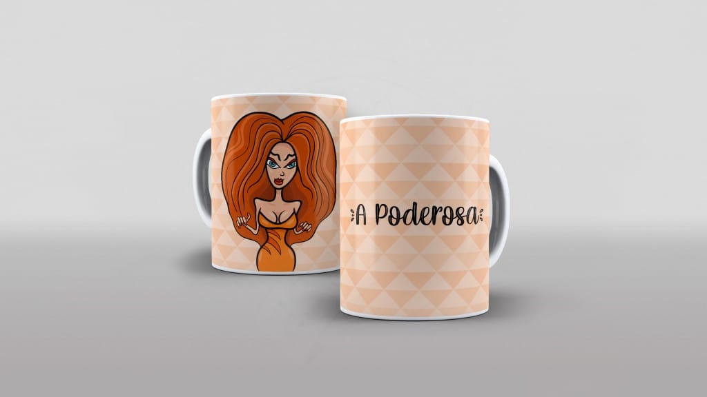 ARTE PARA CANECAS - A PODEROSA-2272