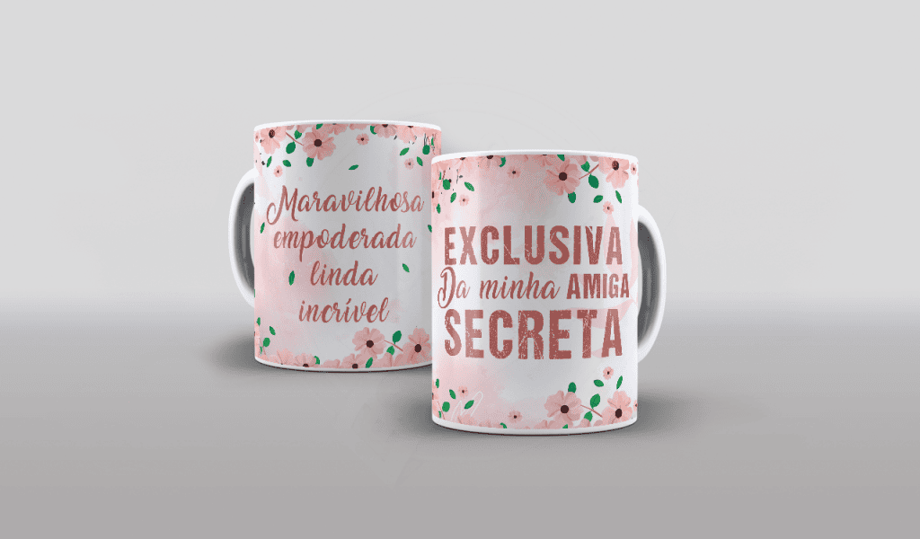 ARTE PARA CANECAS - EXCLUSIVA DA MINHA AMIGA SECRETA-2303