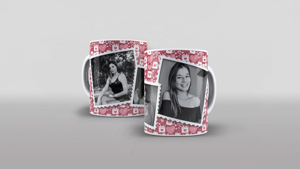 ARTE PARA CANECAS - X - ARTES CANECAS COM 3 FOTOS 01-2354