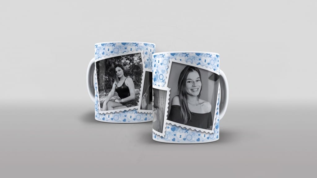 ARTE PARA CANECAS - X - ARTES CANECAS COM 3 FOTOS 03-2356