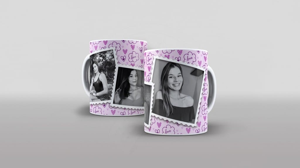 ARTE PARA CANECAS - X - ARTES CANECAS COM 3 FOTOS 07-2360