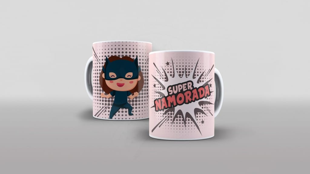 ARTE PARA CANECAS - SUPER NAMORADA-2361