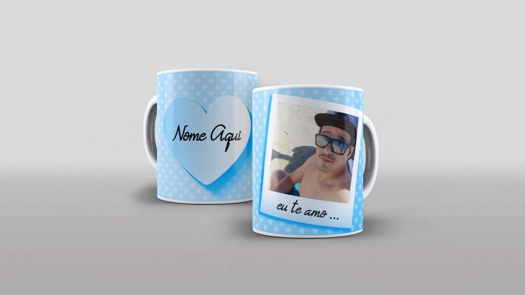 ARTE PARA CANECAS - EU TE AMO AZUL-2379