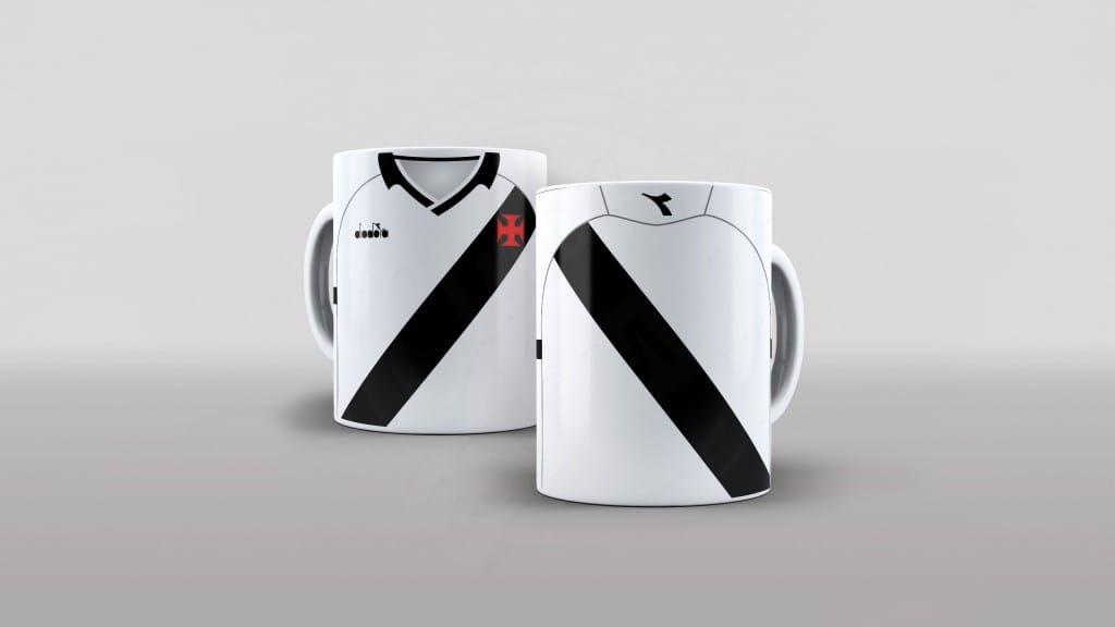 ARTE PARA CANECAS - TIMES DE FUTEBOL - VASCO 01-2400