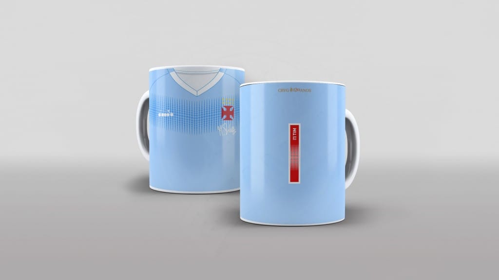 ARTE PARA CANECAS - TIMES DE FUTEBOL - VASCO 02-2401