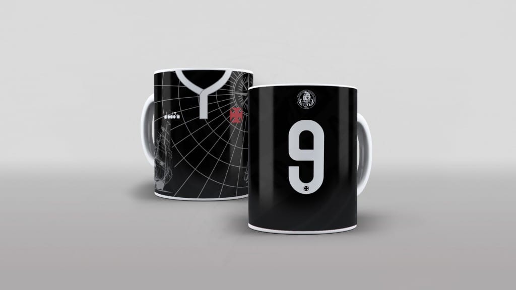 ARTE PARA CANECAS - TIMES DE FUTEBOL - VASCO 04-2403