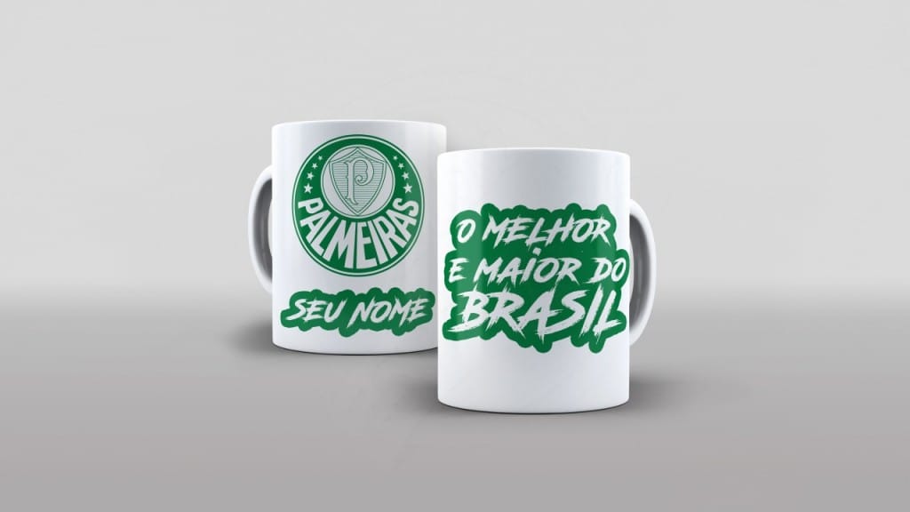 ARTE PARA CANECAS - O MELHOR E O MAIOR DO BRASIL 02 - PALMEIRAS-2419