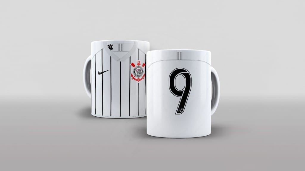 ARTE PARA CANECAS - CAMISA CORINTHIANS 2019-2020-2444