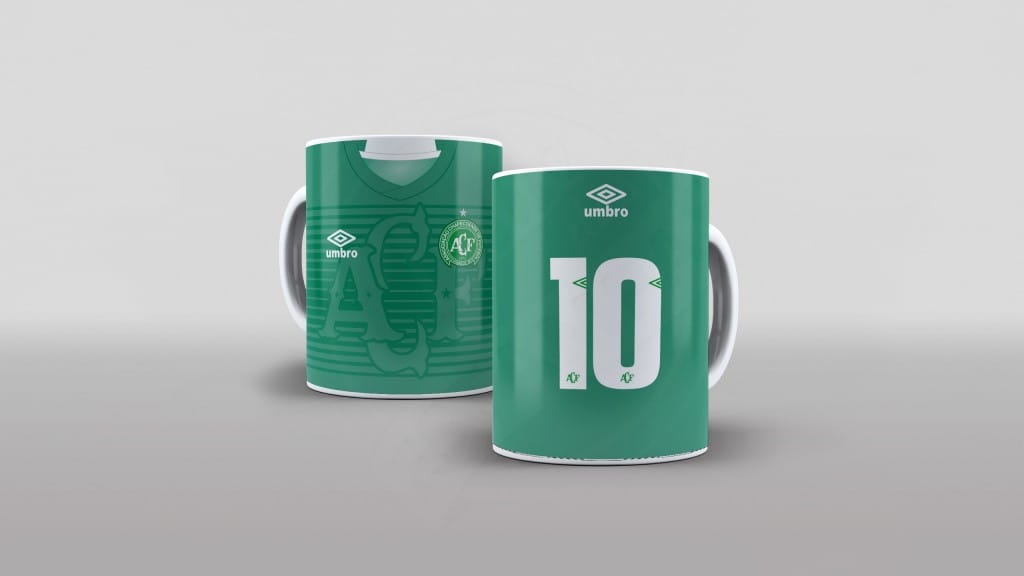 ARTE PARA CANECAS - CAMISA CHAPECOENSE - TITULAR-2448