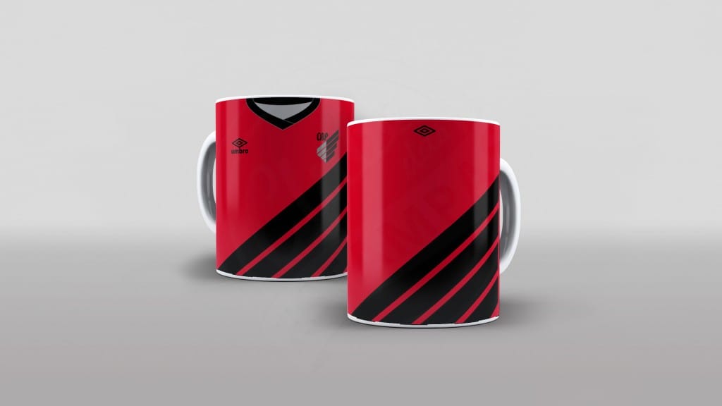 ARTE PARA CANECAS - CAMISA ATLÉTICO PARANAENSE 2019-2020 - TITULAR-2456