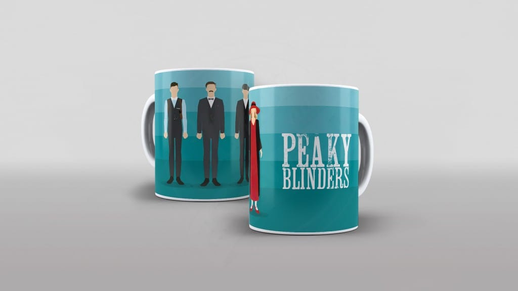 ARTE PARA CANECAS - PEAKY BLINDERS  01-2513