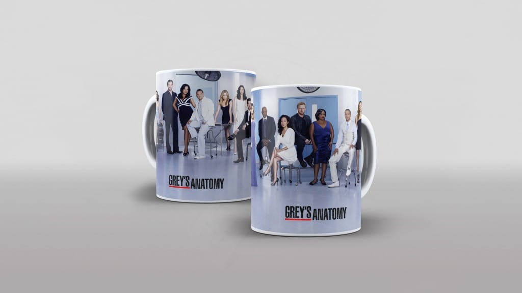 ARTE PARA CANECAS - GREY S ANATOMY 12-2524