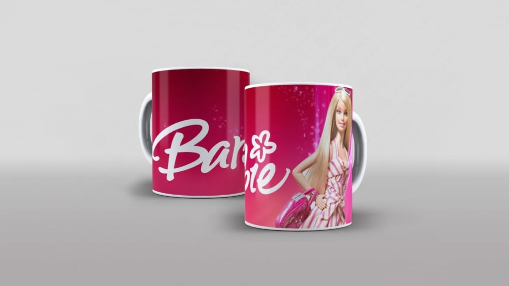 ARTE PARA CANECA BARBIE-2554
