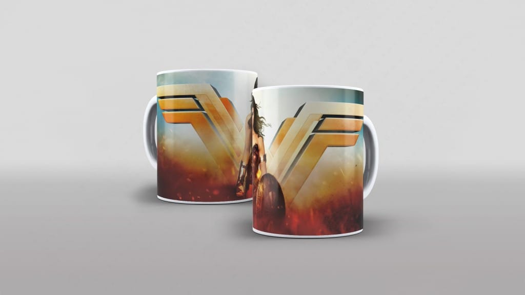 ARTE PARA CANECA MULHER MARAVILHA-2596