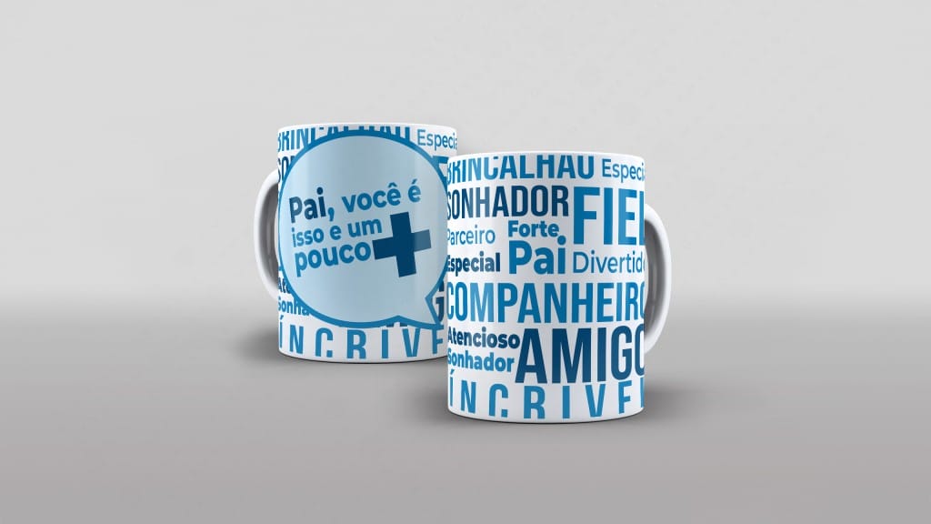 ARTE PARA CANECA PAI, VOCÊ É ISSO E UM POUCO +-2613