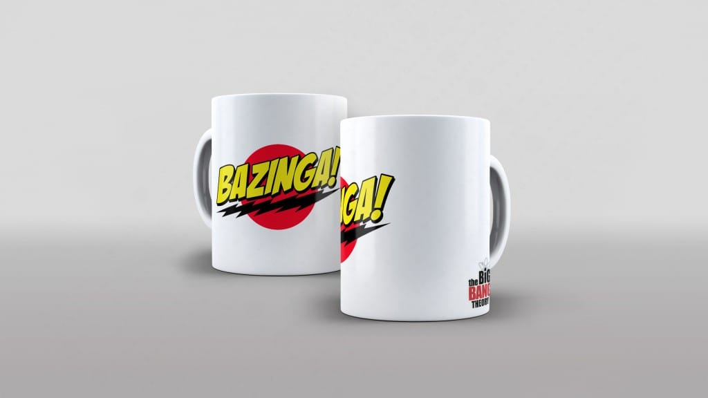 ARTE PARA CANECA BAZINGA! THE BIG BANG THEORY-2665