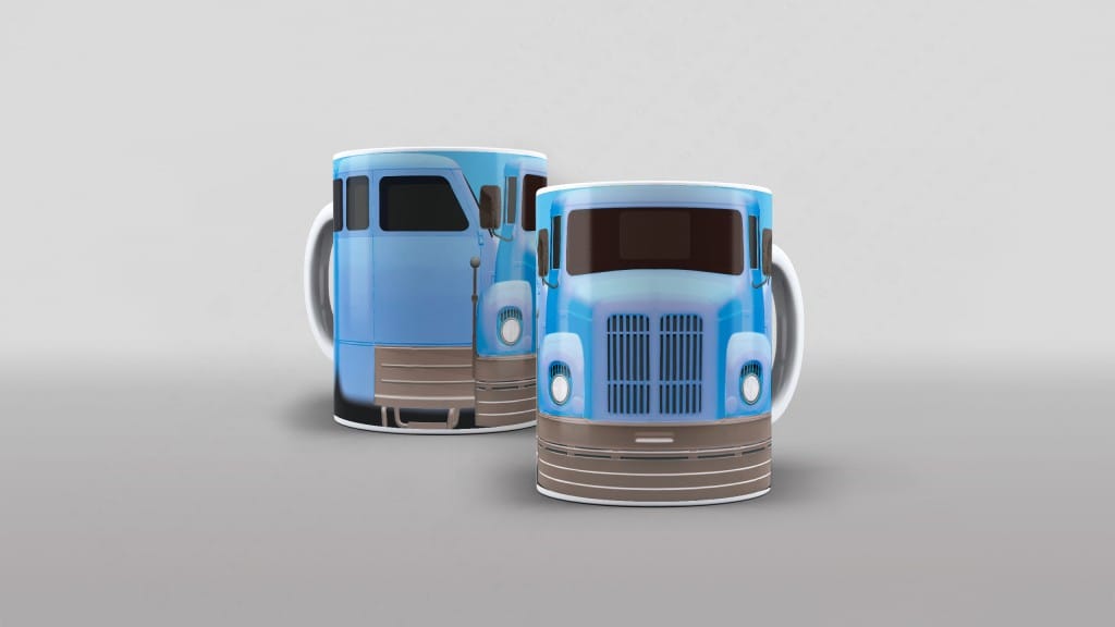 ARTE PARA CANECAS SCANIA JACARÉ VABIS AZUL-2673